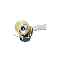 Handafroller met bandaflooprem voor plakbandbreedte max. 50 mm (Staffel: 1 Pak à 3 Stuks)