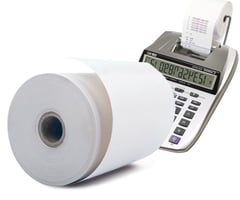 Telrollen 76 mm, 44 meter houtvrij (12 mm kern)