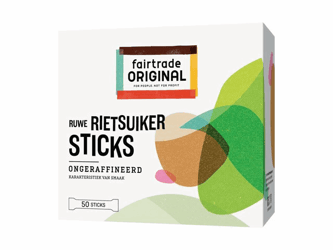 Rietsuiker sticks FT 4gr/pk600 artikel afbeelding
