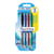 Balpen Paper Mate Flexgrip Ultra blister 3+1 gratis assorti artikel afbeelding