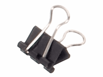 PAPIERKLEM MAUL 213 FOLDBACK 16MM ZWART artikel afbeelding