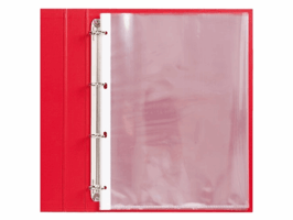 Showtas Quantore A4 4-gaats PP 0.08mm glad 100 stuks