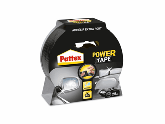 Pattex Powertape 50 mm x 25 m, zwart (rol 25 meter) artikel afbeelding