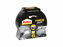 Pattex Powertape 50 mm x 25 m, zwart (rol 25 meter)