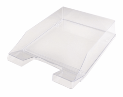 Kunststof brievenbak, kleur transparant, model VB 001027