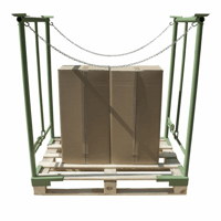 Stapelklembeugel beugelbreedte 800 mm, 1 paar nuttige hoogte
