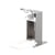 Universele dispenser van aluminium h x b x d = 269x172x172 mm voor 500 ml