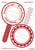 Etiiket Herma keuken new look rood artikel afbeelding