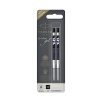 Gelpenvulling Parker zwart 0.7mm blister à 2 stuks