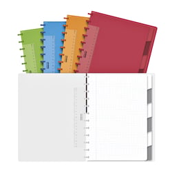 Schrift Adoc Colorlines A4 ruit 4x8mm 144blz 90gr PP assorti artikel afbeelding
