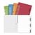 Schrift Adoc Colorlines A4 ruit 4x8mm 144blz 90gr PP assorti artikel afbeelding