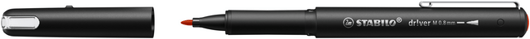 Fineliner STABILO dr!ver medium rood
