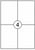 Etiket Quantore 105X148mm 60stuks artikel afbeelding