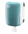Tork Combi Rol Poetspapier Dispenser Kunststof Wit/Turquoise W2 - Tork 653000 artikel afbeelding