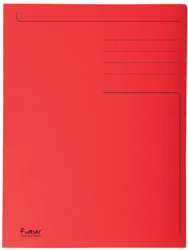 Exacompta dossiermap Foldyne ft 24 x 32 cm (voor ft A4), rood artikel afbeelding