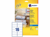 ETIKET AVERY J8162-40 99.1X33.9MM 640ST artikel afbeelding