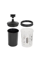 Paint Cup System UV 400ml,Filter Lid 125µm,50/Pack