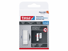 Kleefstrips tesa® behang & pleisterwerk 0,5kg wit 9 stuks