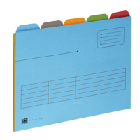 Tabmap Oxford Ultimate A4 240g bl/pk 5