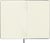 Notitieboek Moleskine L 130x210mm blanco sapphire blue