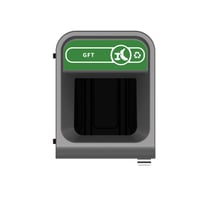 Configure Recyclingstation GFT NL 57 ltr, Rubbermaid