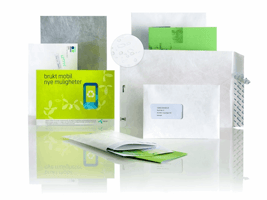 TYVEK® Ultra lichte akte envelop 162x229mm 55x90mm links Stripsluiting wit 55 g/m² (verpakking 5 x 100 stuks)