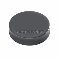 Ergonomische magneet, Ø 30 mm, VE = 60 stuks, steengrijs