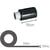 Ministretch wikkelfolie 10cm x 150m x20my Zwart artikel afbeelding