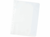 Staples Standard Plus-insteekhoes met klep, A4, transparant met witte, verstevigde rand, polypropyleen, 306 x 230 mm (pak 10 stuks) artikel afbeelding