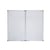 Whiteboard inklapbaar hoogte 1000 mm breedte 1500 mm