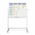 Scrumboard standaardset incl. toebehoren bord-b x h = 1200x900 mm, verrijdbaar