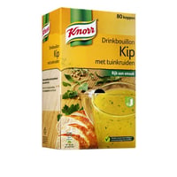 Knorr drinkbouillon kip met tuinkruiden 80 zakjes