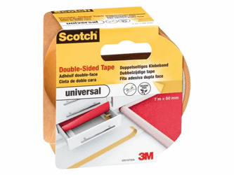 PLAKBAND 3M SCOTCH 50MMX7M UNIVERSEEL 2Z artikel afbeelding