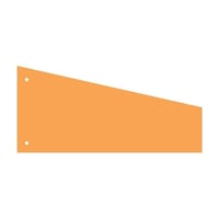 Scheidingsstrook KTC trap. oranje/pk100