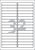 Etiket Avery Zweckform L6031REV-25 96x16.9mm afneembaar wit 800stuks