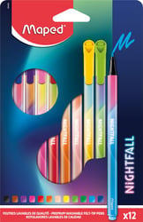 Kleurstiften Maped Nightfall set à 12 kleuren