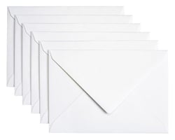 Envelop Papicolor C6 114x162mm Parelwit