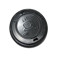 Bekerdeksel zwart Ø63mm voor 118ml beker