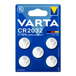 LITHIUM-knoopcel CR2032 VE = 5 stuks, vanaf 10 VE
