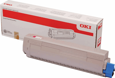 TONERCARTRIDGE OKI 45862815 10K ROOD artikel afbeelding