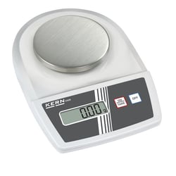 Roestvast stalen weegvlak voor laboratoriumweegschaal met weegplateau Ø 105 mm