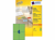 ETIKET AVERY ZWECK 3458 105X148MM 400ST GROEN artikel afbeelding