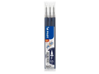 Pilot FriXion Point of Point Clicker Navullingen, Set van 3, Synergy Punt 0.5 mm, Blauwzwart (tube 3 stuks) artikel afbeelding