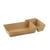 FSC® kraft/PLA coated snackbakje A7+/A23 artikel afbeelding