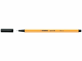 Stabilo Fineliner point 88 0,4 mm (pak 10 stuks)