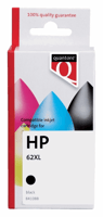 Inkcartridge Quantore HP C2P05AE 62XL zwart
