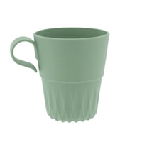 Beker herbruikbaar PP 180ml gr/ds20x10st