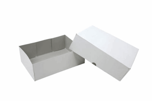 Paraatdoos A4-100mm Wit 500 grams massief karton. GD2 PALLET
