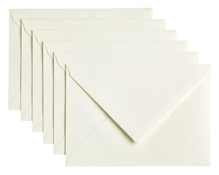 Envelop Papicolor C6 114x162mm anjerwit artikel afbeelding