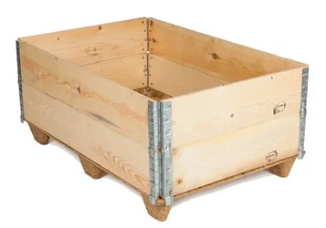 Houten opzetranden 1000x1200x200mm (Blokpallet) 1-board.